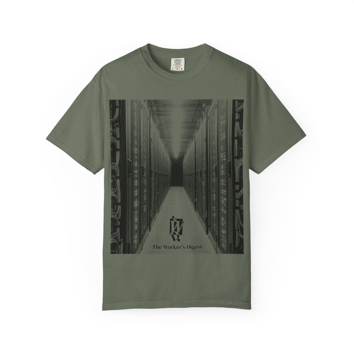 TWD Big Data Tee in Moss