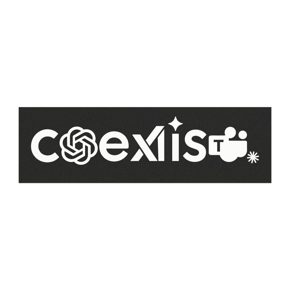 Coexist Car Magnet