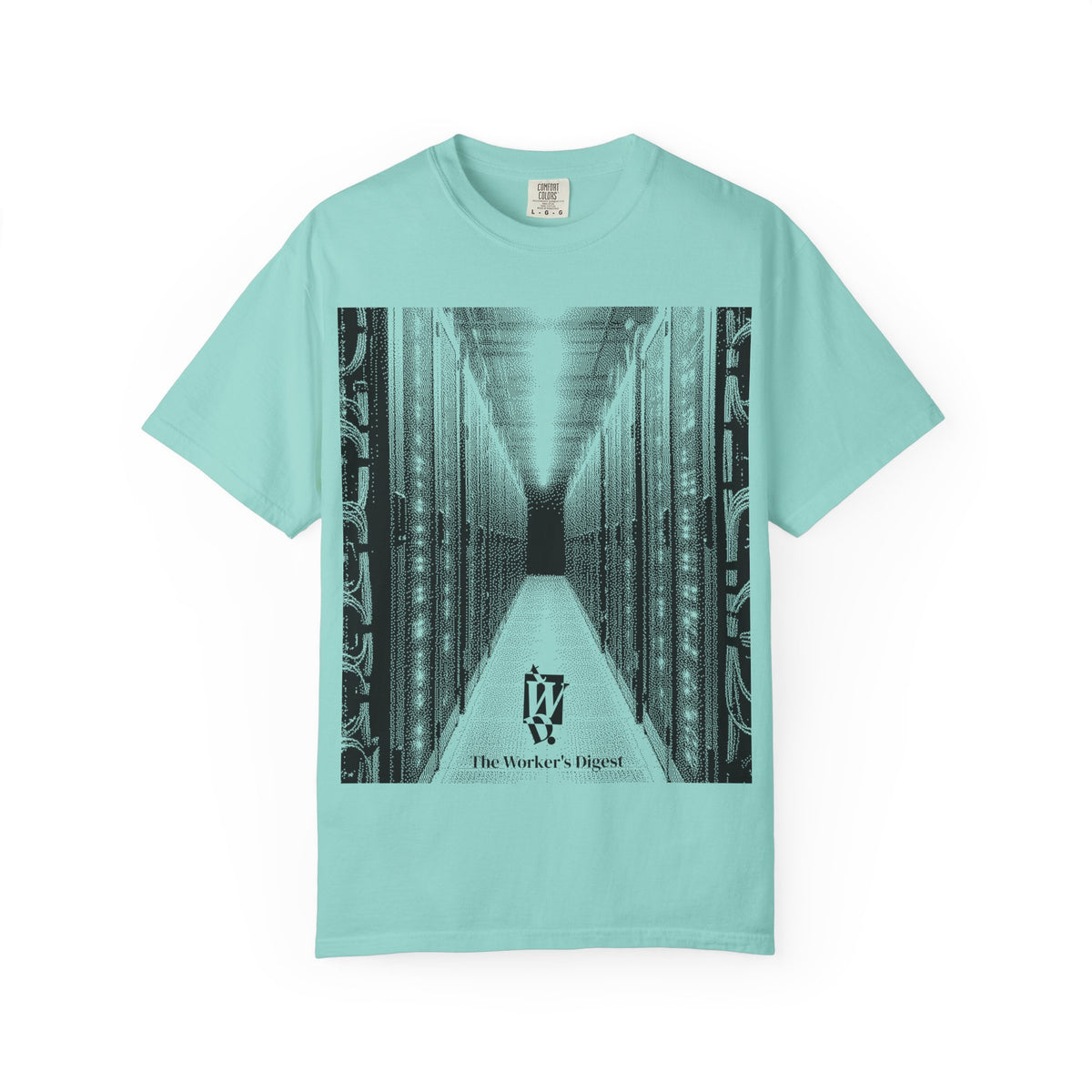 TWD Big Data Tee in Chalky Mint