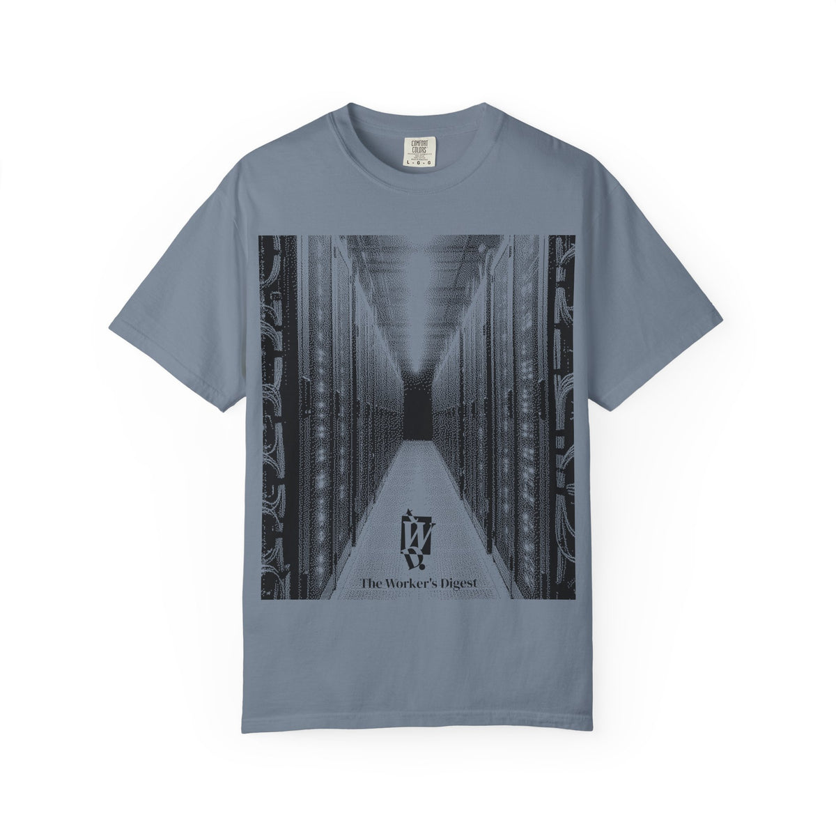 TWD Big Data Tee in Blue Jean