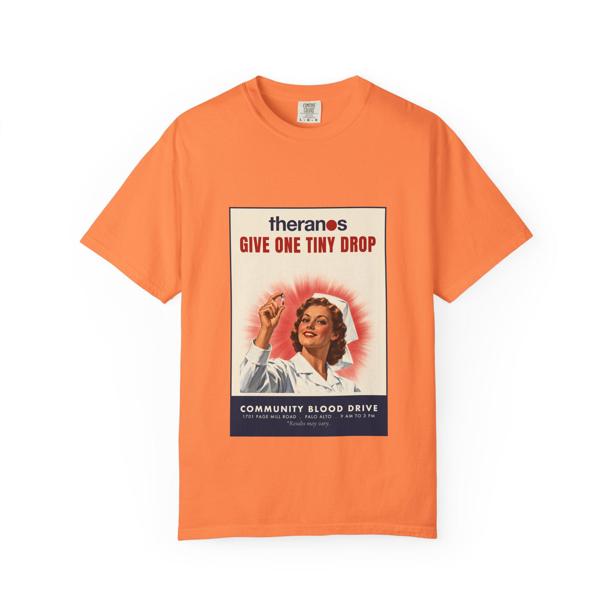 Theranos Blood Drive Tee