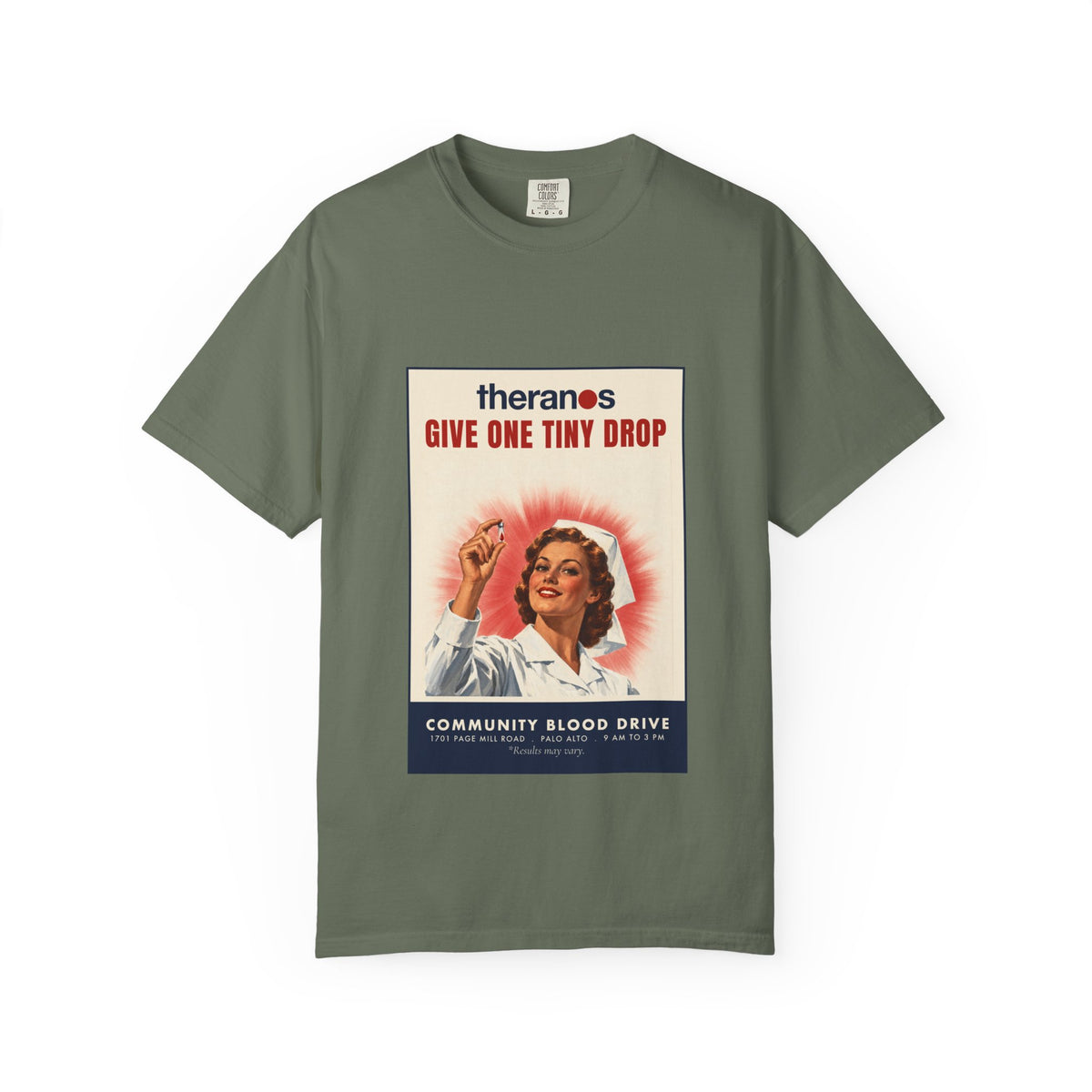 Theranos Blood Drive Tee