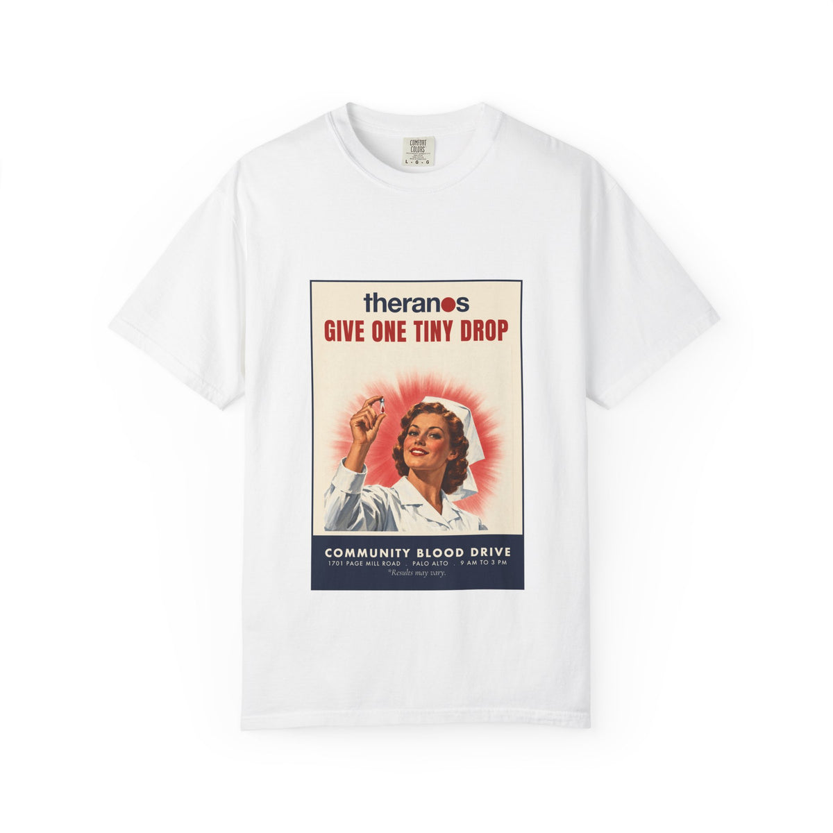 Theranos Blood Drive Tee