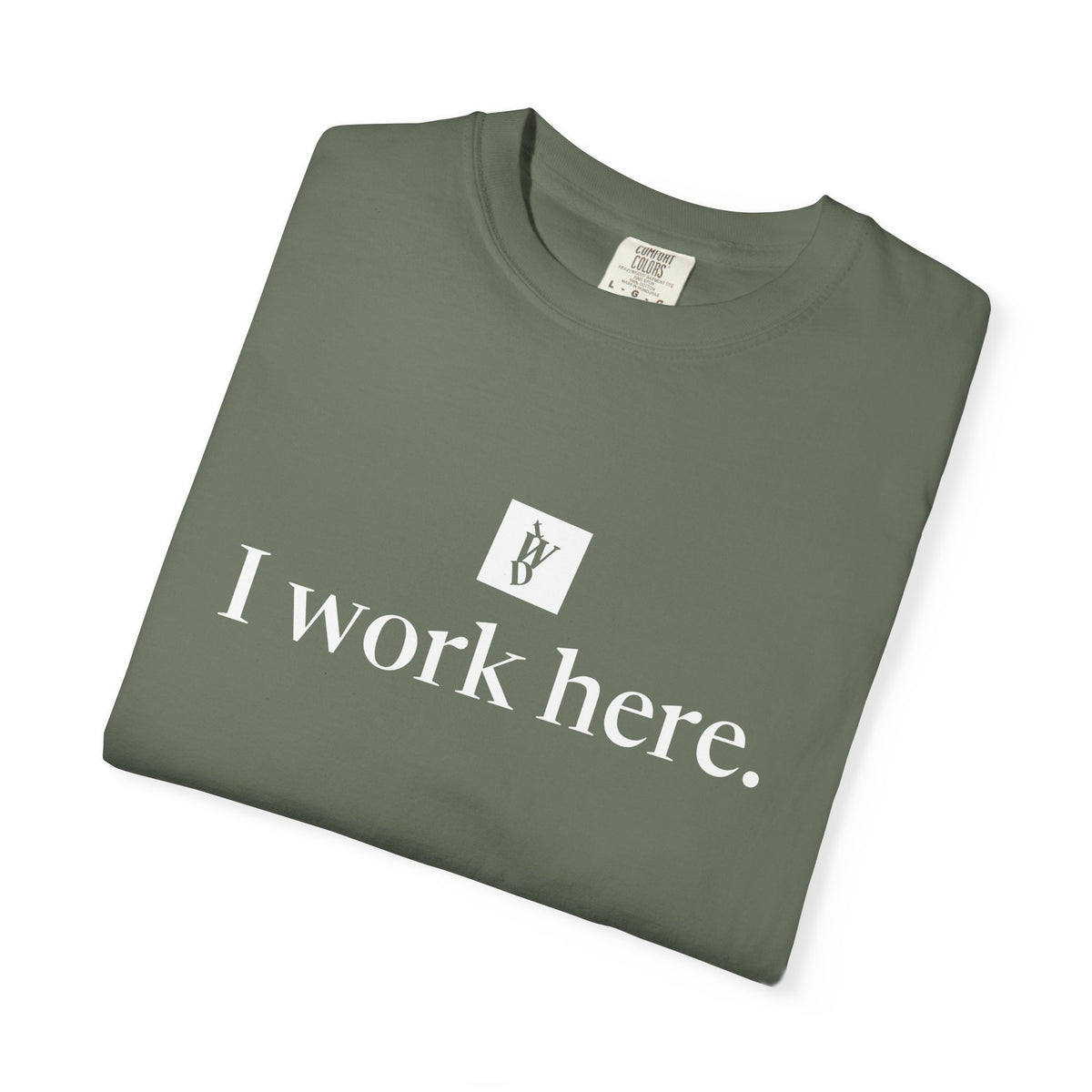 TWD I Work Here Tee