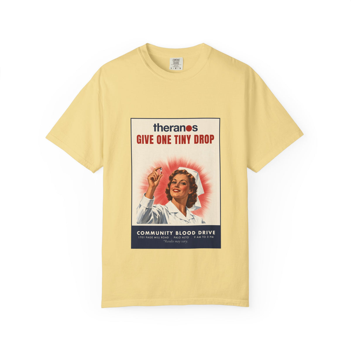 Theranos Blood Drive Tee